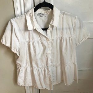 MADEWELL white button down top